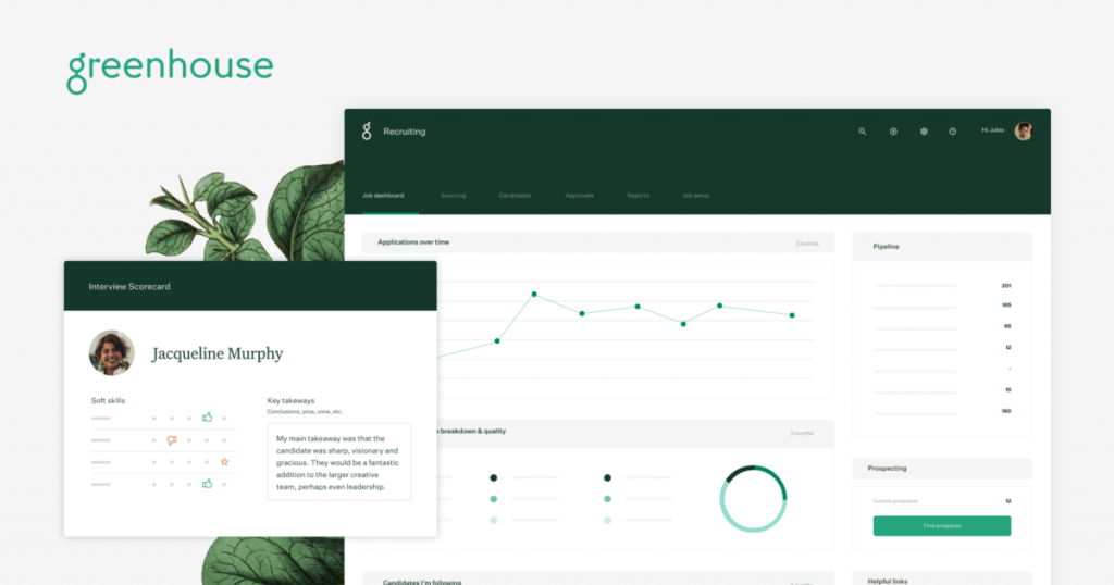 Greenhouse Recruiting system